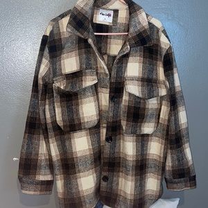 Plaid shacket